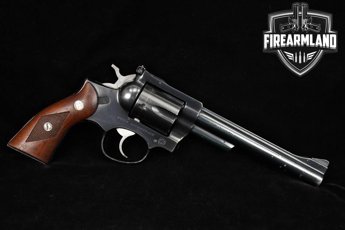 1980 Ruger Security-Six 357-Magnum 6" Blued +HOLSTER
