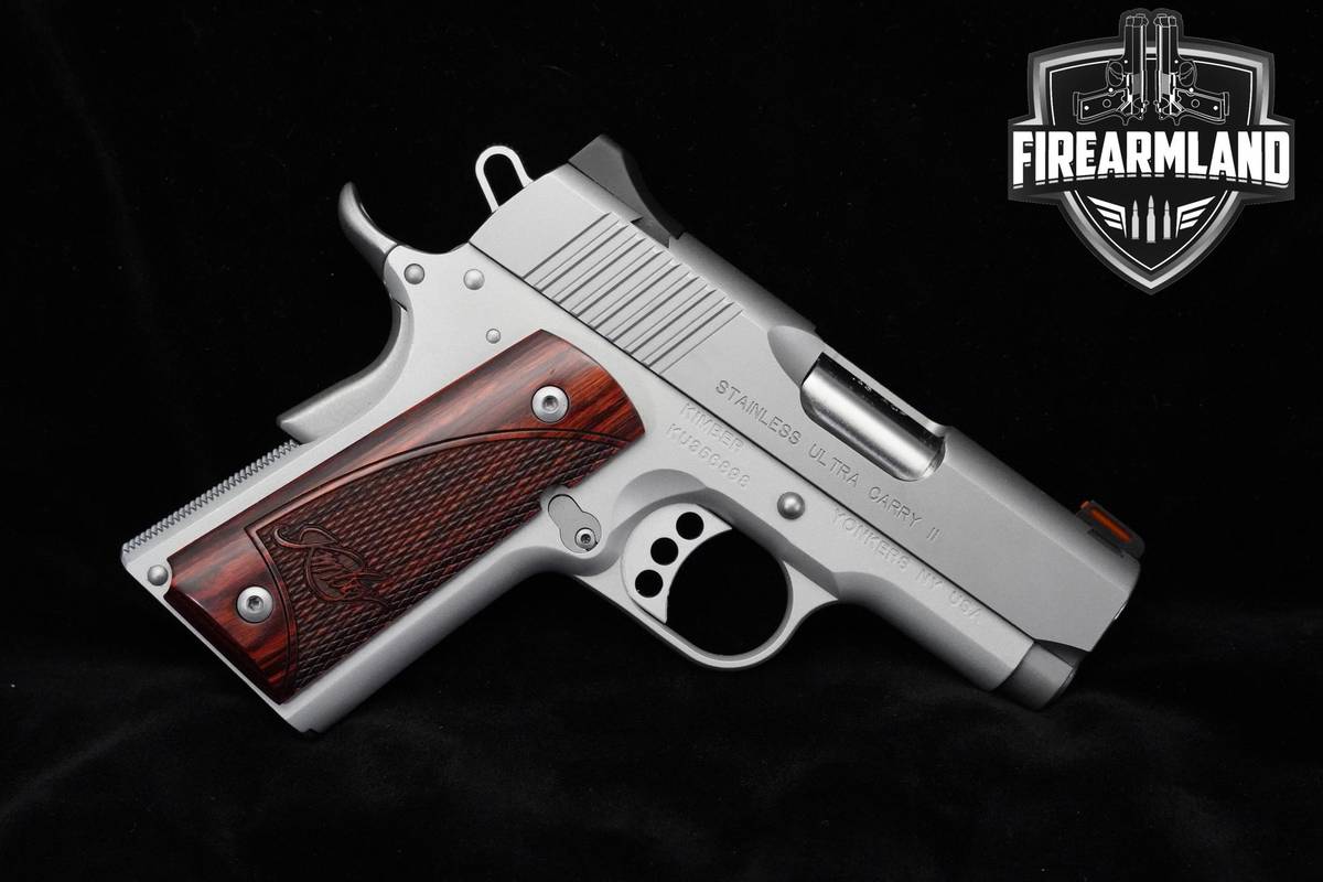 Kimber Ultra Carry II 45 ACP 1911 3" Kimber 1911 2 MAGS & HOLSTER