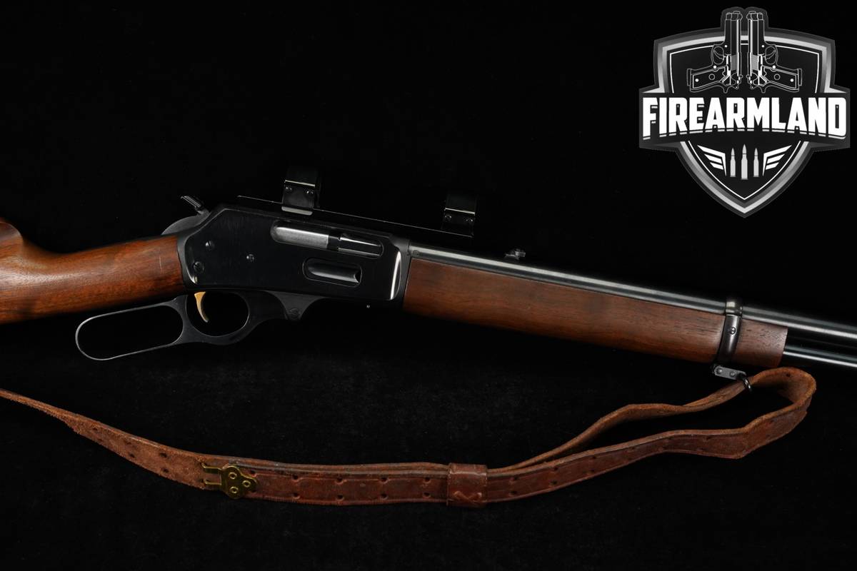 1968 Marlin Model 444 First 444Marlin 24" Blued & Walnut + SCOPE RINGS