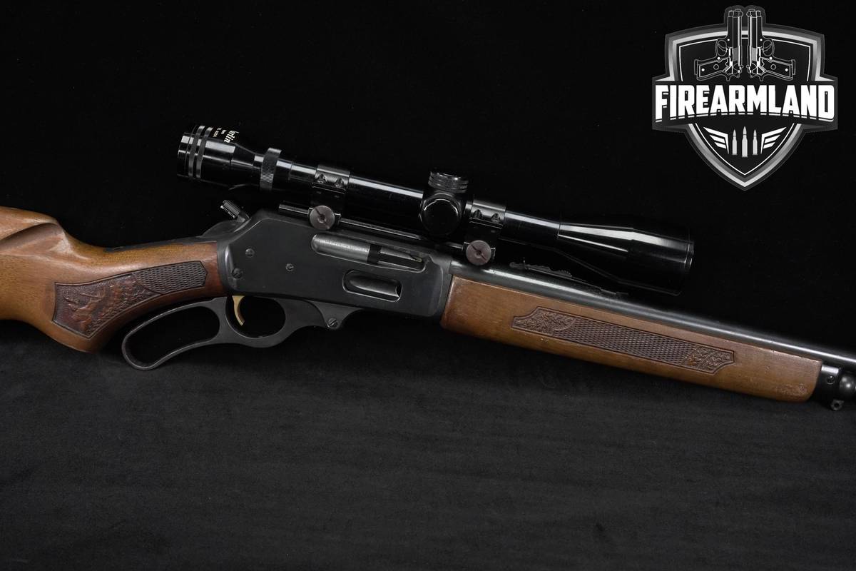 1969 Marlin Glenfield Model 30 Golden 50 20" Wood +600A 4X Scope