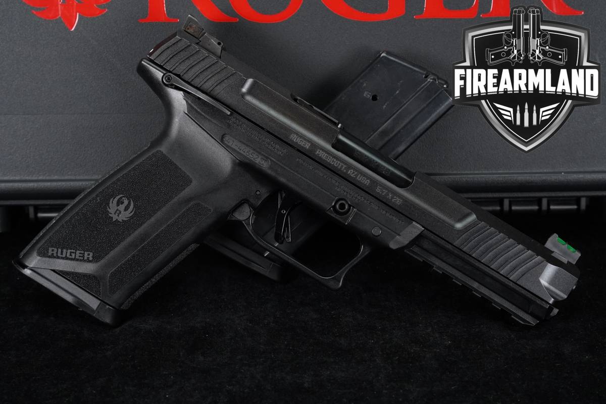 Ruger 57 5.7x28 5" +2 MAGS & ORIG CASE