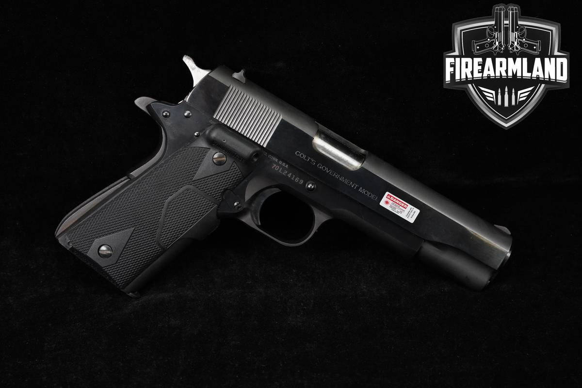 1980 Colt Government Model MK IV Series 70 9mm 1911 5" Blued Mark 4 +2 MAGS