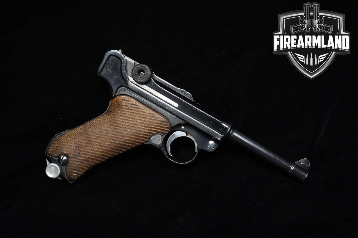 1935 Mauser P.08 Luger 9mm 3.9" Polished Blued P.08 P08 P-08 S/42 G