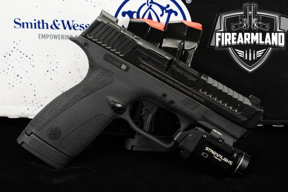Smith & Wesson M&P Shield X S&W 9mm Optics-Ready 3.6" +3 MAGS & ORIG BOX
