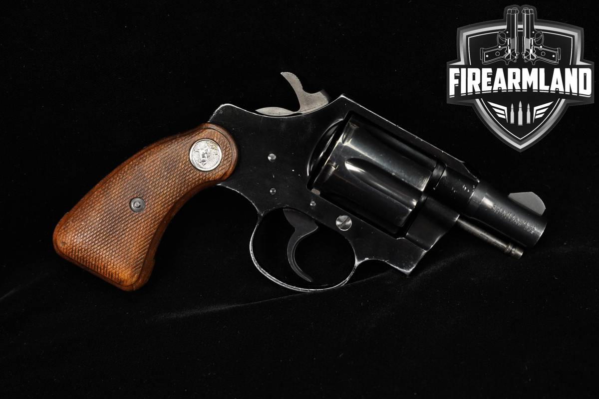 1969 Colt Cobra First Model 38 Special 2" Blued & Black DA/SA