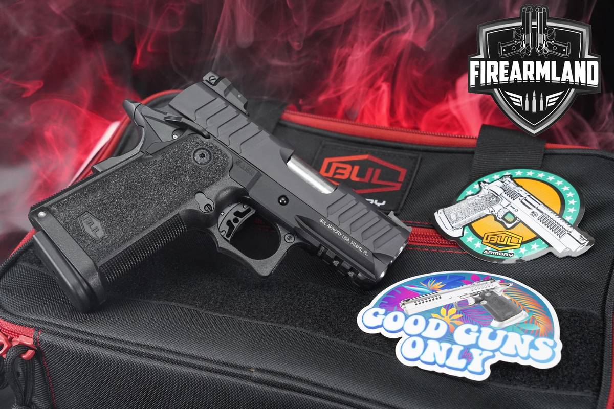BUL Armory SAS II Ultralight 9mm 1911 3.25" 2011 Duty +3 MAGS & ORIG CASE