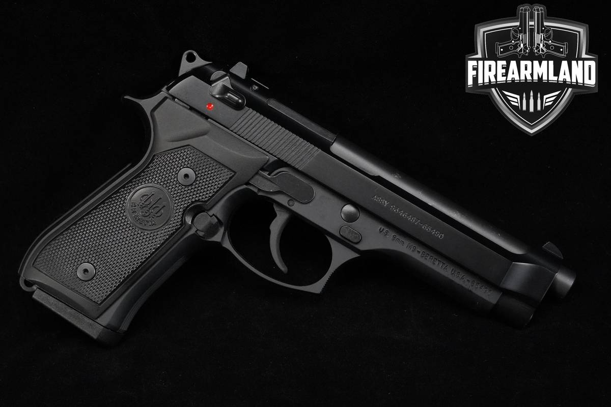 Beretta M9 9mm 4.9" Beretta +2 MAGS & ORIG CASE