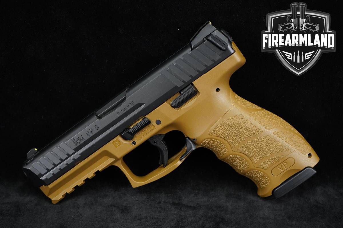TWO-TONE Heckler & Koch H&K HK VP9 9mm 4.09" VP 9 +5 MAGS & ORIG CASE