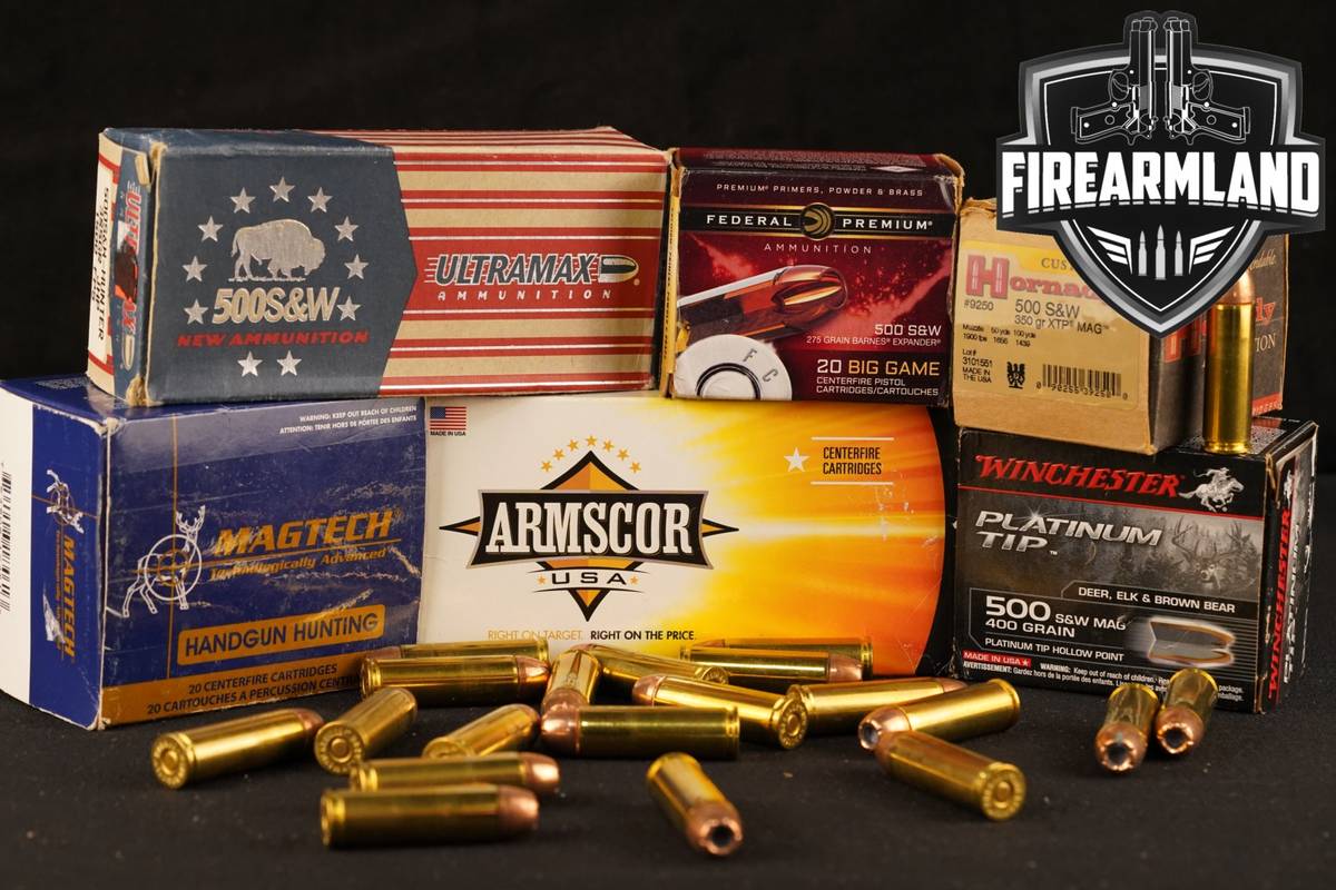 120 RDS! 500 S&W Magnum Ammo Ammunition