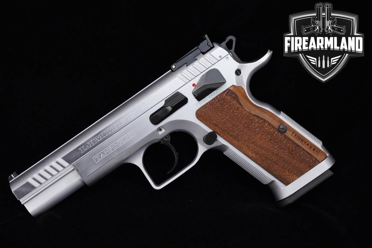 Tanfoglio Limited Pro 10mm 4.8" Stainless Steel Tanfoglio-Limited Pro DA/SA