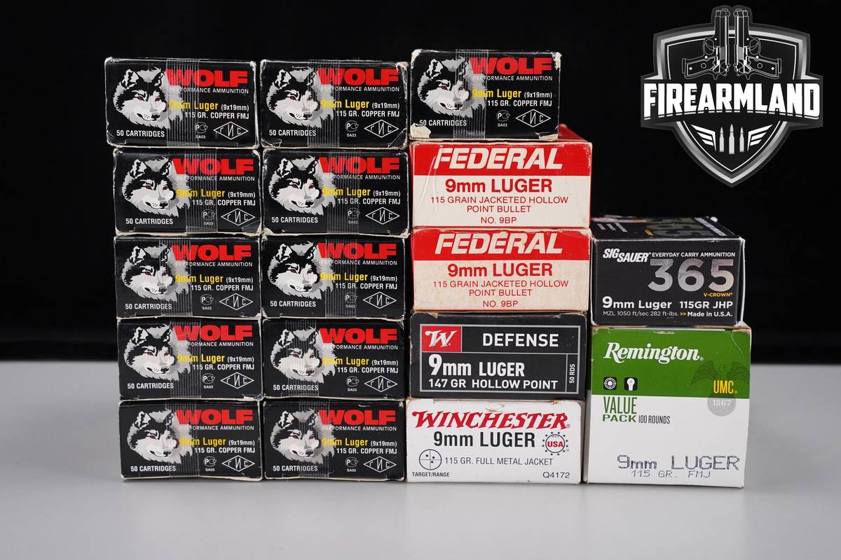 870 RDS! 9mm Ammo