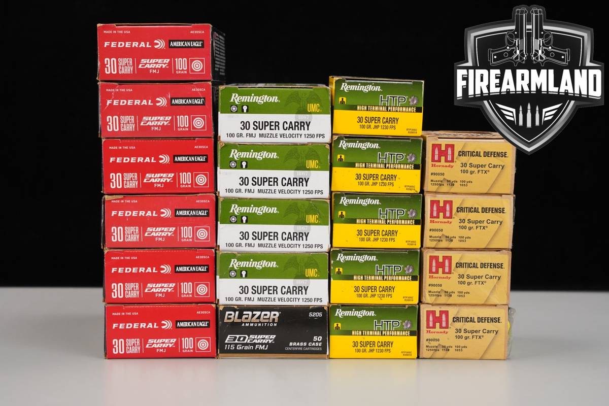 730 RDS! 30 Super Carry Ammo