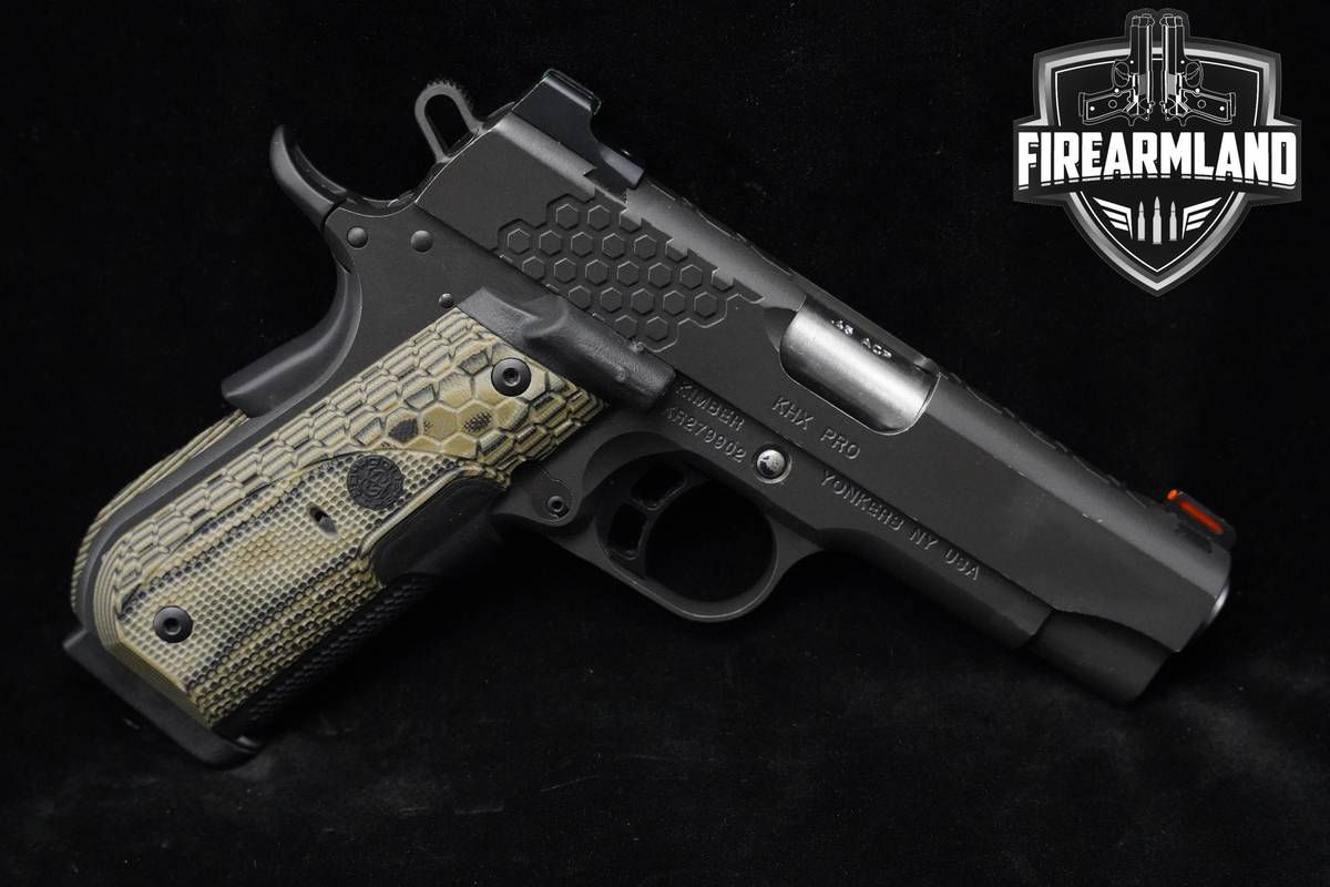 Kimber KHX Pro 45 ACP 1911 4" Kimpro II Black Kimber-KHX Pro 1911-A1