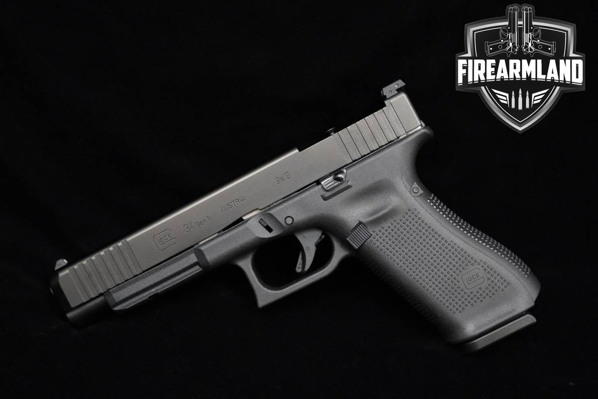 Glock 34 Gen5 MOS 9mm 5.25" Glock G34 Gen-5 +ORIG CASE