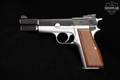 1976 Browning Hi-Power C-Series 9mm Luger Two-Tone Blued & Silver in Good Condition Image 3