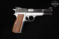 1976 Browning Hi-Power C-Series 9mm Luger Two-Tone Blued & Silver in Good Condition Image 4