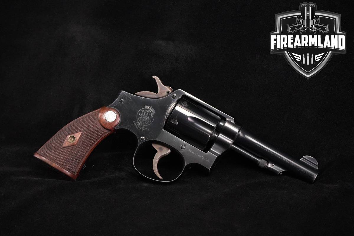 ORIG-BOX! 1940 Smith & Wesson S&W .38 M&P Model 1905 4th-Change 4" 38-Spl