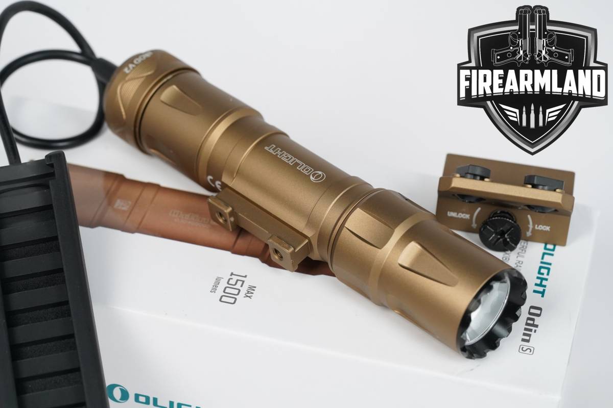 OLight ODIN S 1500 Lumens & 15,600 Candela Weapon Light OdinS +ORIG BOX
