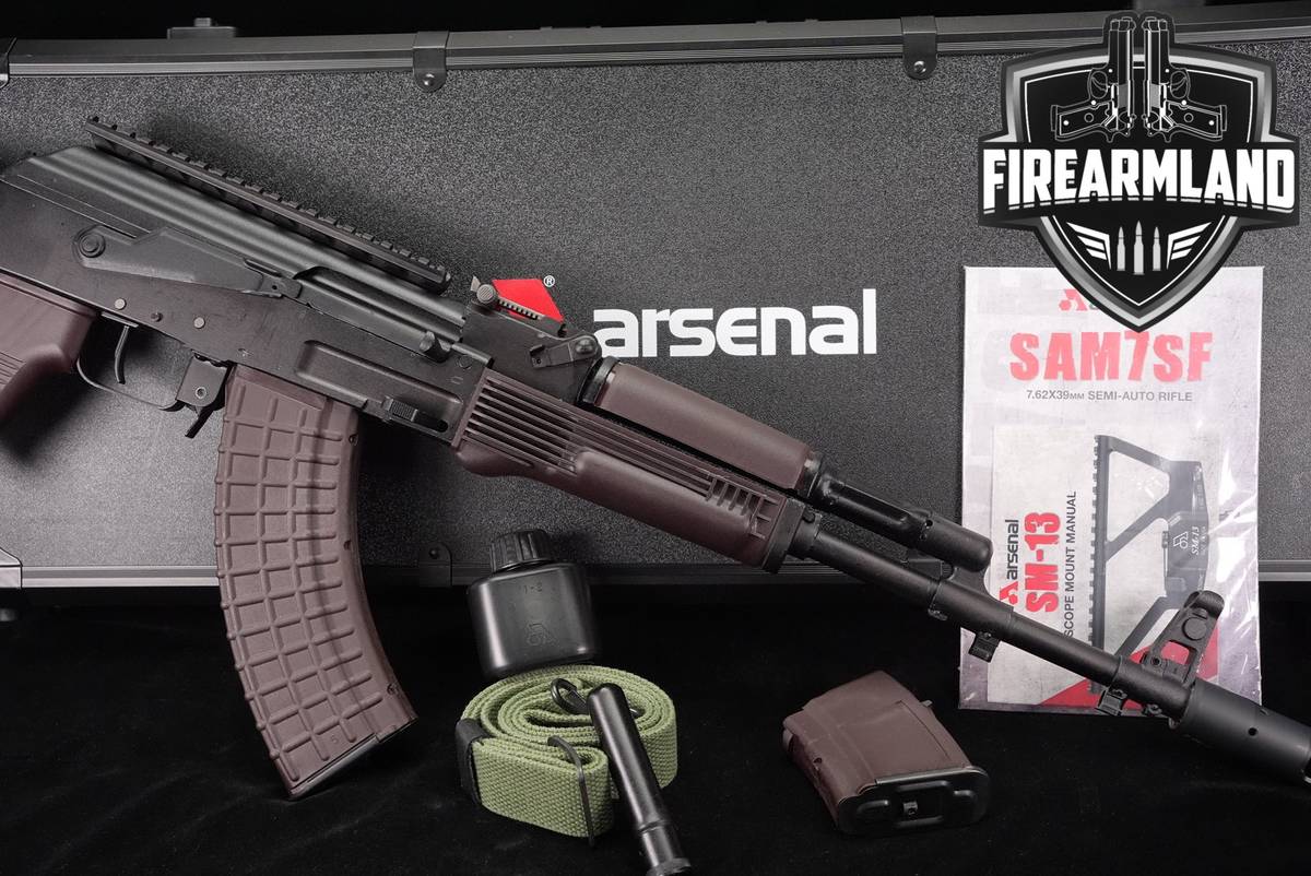Arsenal SAM7SF 7.62x39 AK-47 AK47 16.33 SAM 7 SAM7 SF +2 MAGS & ORIG CASE