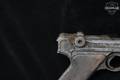 1914 Erfurt P.08 Luger Artillery RELIC 9mm Luger Blued in Poor Condition Image 5