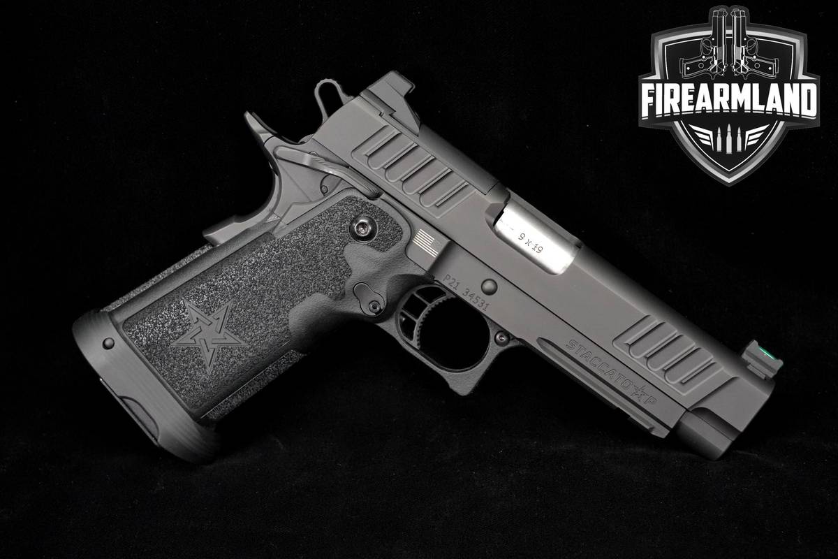Staccato STI P Optic-Ready 9mm 4.4" 2011-1911 +ORIG CASE