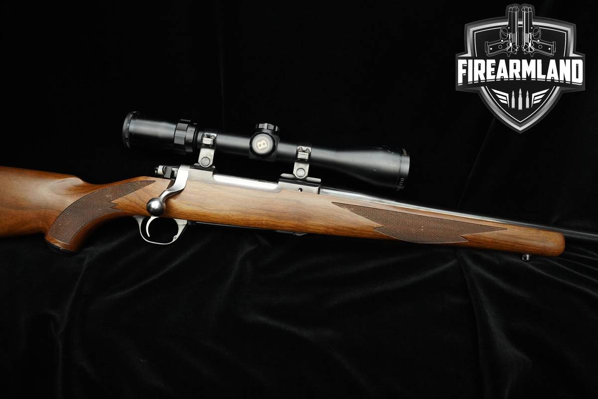 Ruger M77 Mark-II 243 Win 22" Blued M77 Mk2 Ruger +Bushnell 3-9x40 Scope