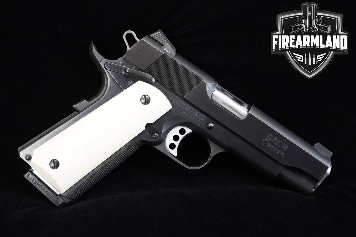 IVORY-GRIPS Les Baer Custom 1911 Concept VII Comanche 45-ACP Les-Baer 4.25"