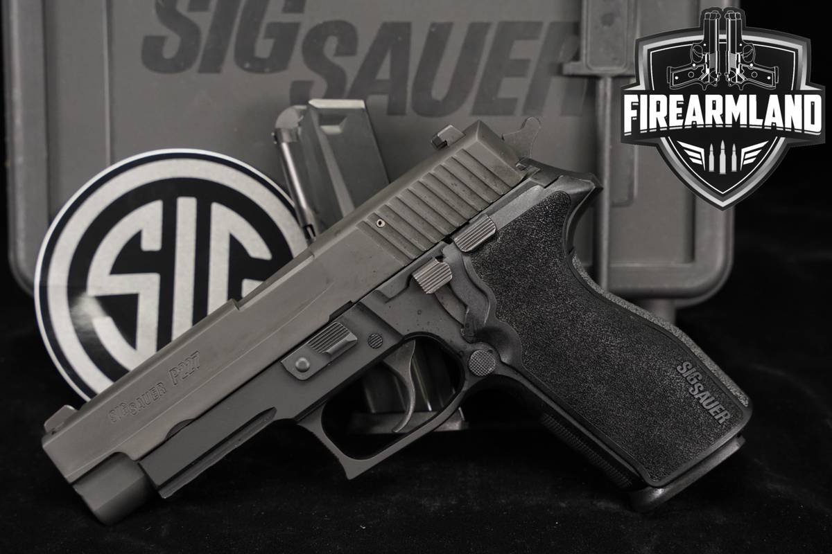 Sig Sauer P227 R 45 ACP 4.4 P 227 P227R +2 MAGS & ORIG CASE