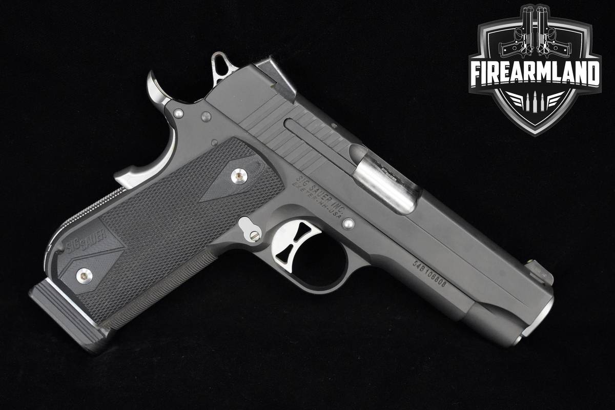 Sig Sauer 1911 NIGHTMARE 45 ACP Sig 1911-Nightmare +3 MAGS & ORIG CASE