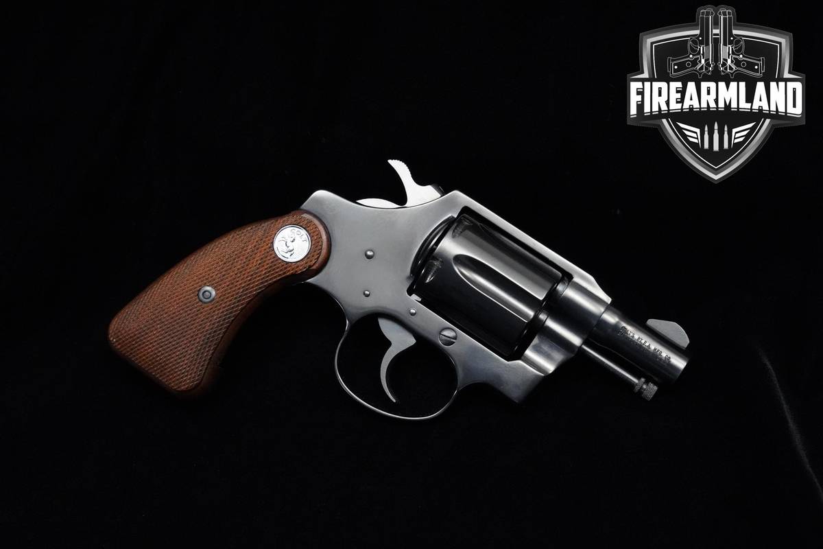 1975 Colt Detective Special Third Series .32 New Police 2" Blued Colt DA/SA