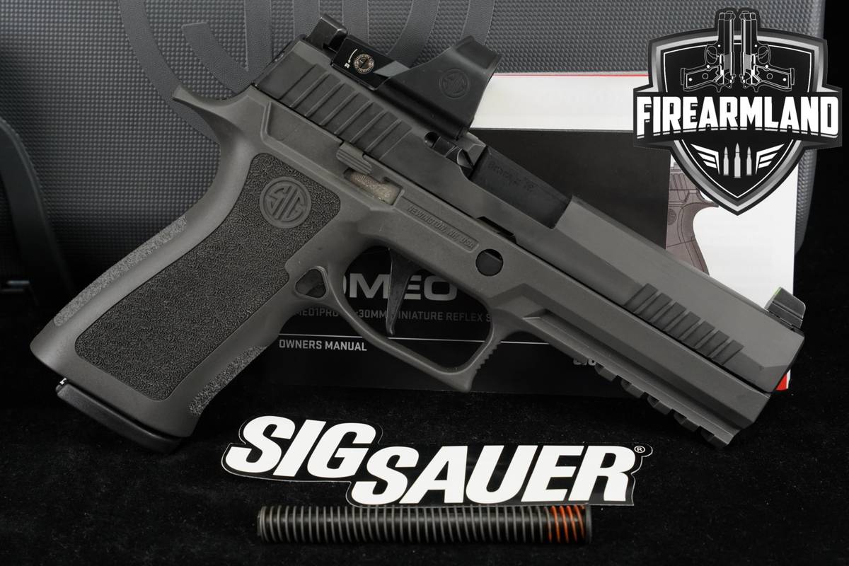 Sig Sauer P320 PRO 9mm ROMEO Red Dot P 320 +2 MAGS, ORIG CASE