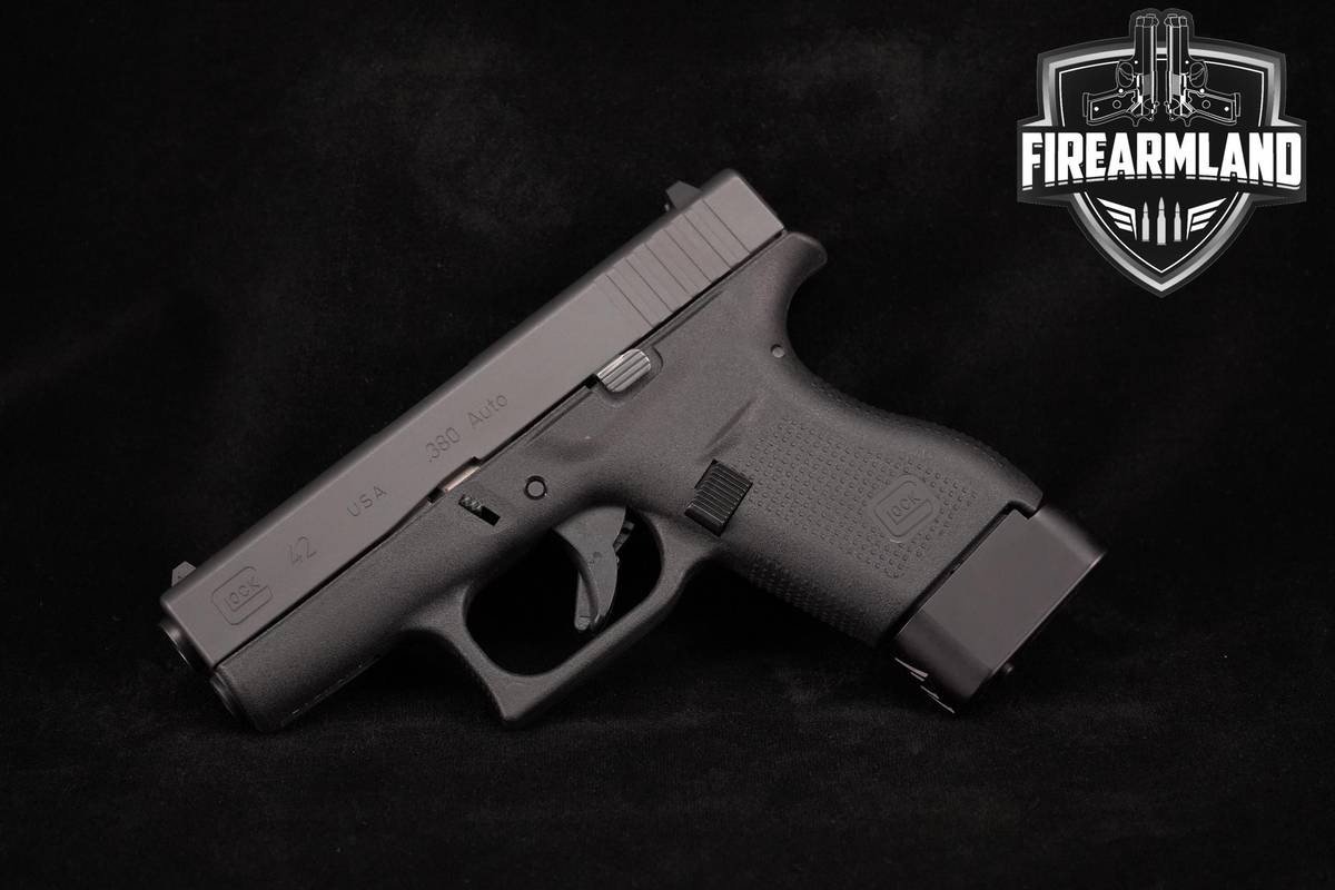 Glock 42 Slimline 380 ACP 3.25" G42 +2 MAGS & ORIG CASE