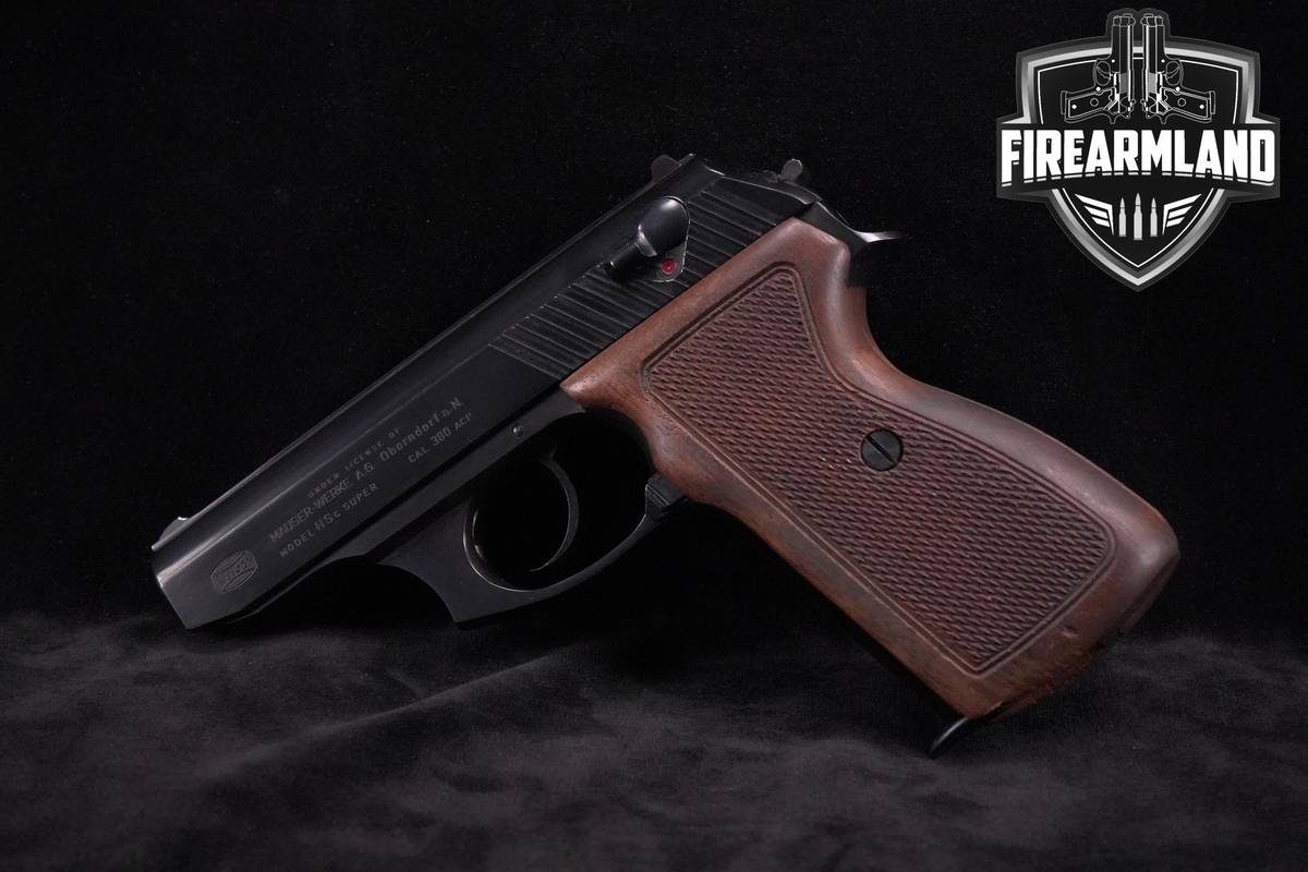 1982 Mauser HSc Super 380 ACP Blued Mauser-HSc DA/SA