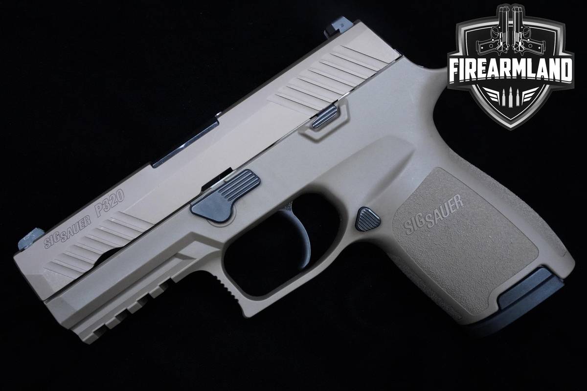 Sig Sauer P320 Compact FDE 9mm 3.9" Sig-Sauer P320 P-320 2 MAGS & ORIG CASE