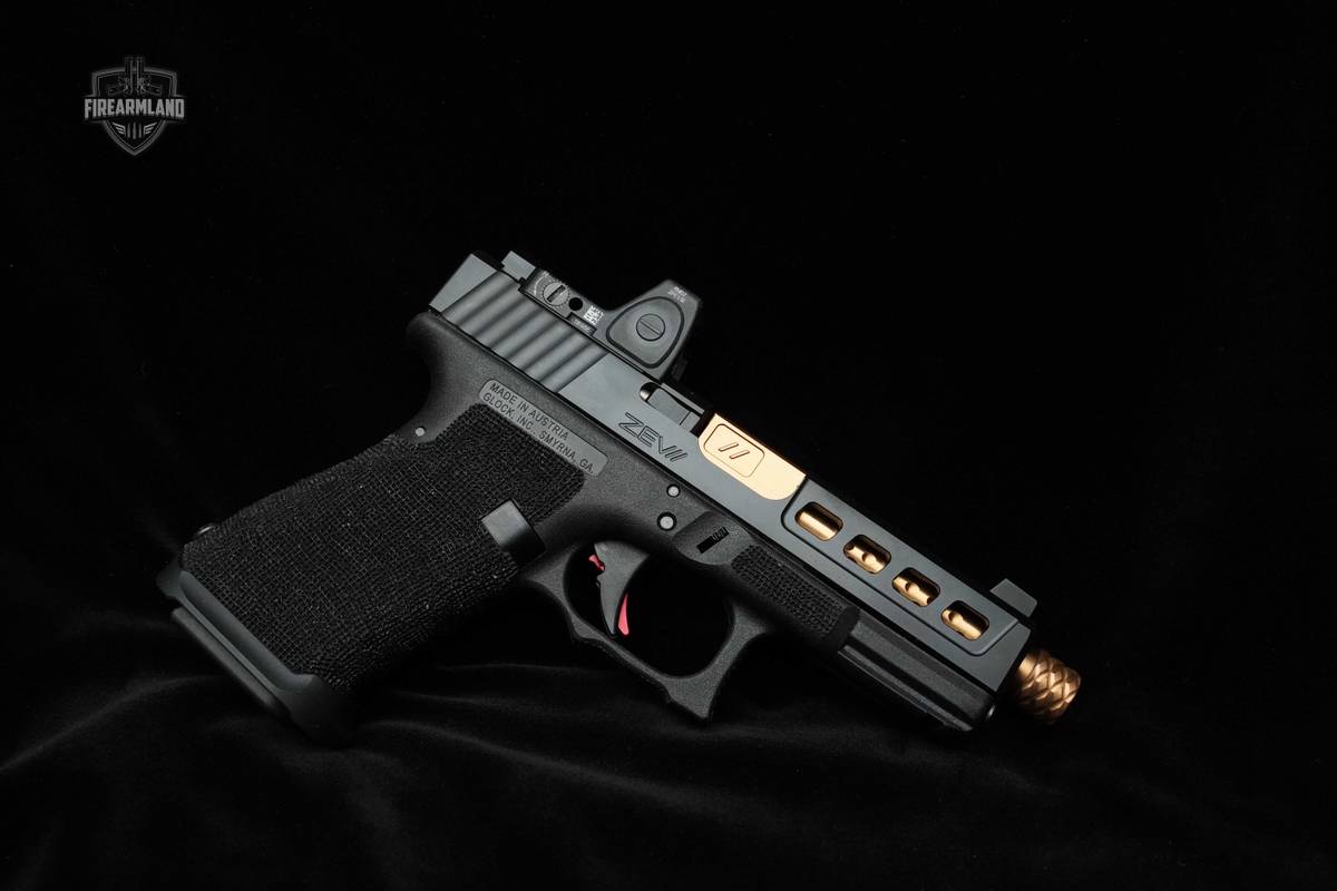 FACTORY NEW Glock ZEV 19 G19 9mm ZEV Glock 19 9 mm G19 Pistol Trijicon RM07