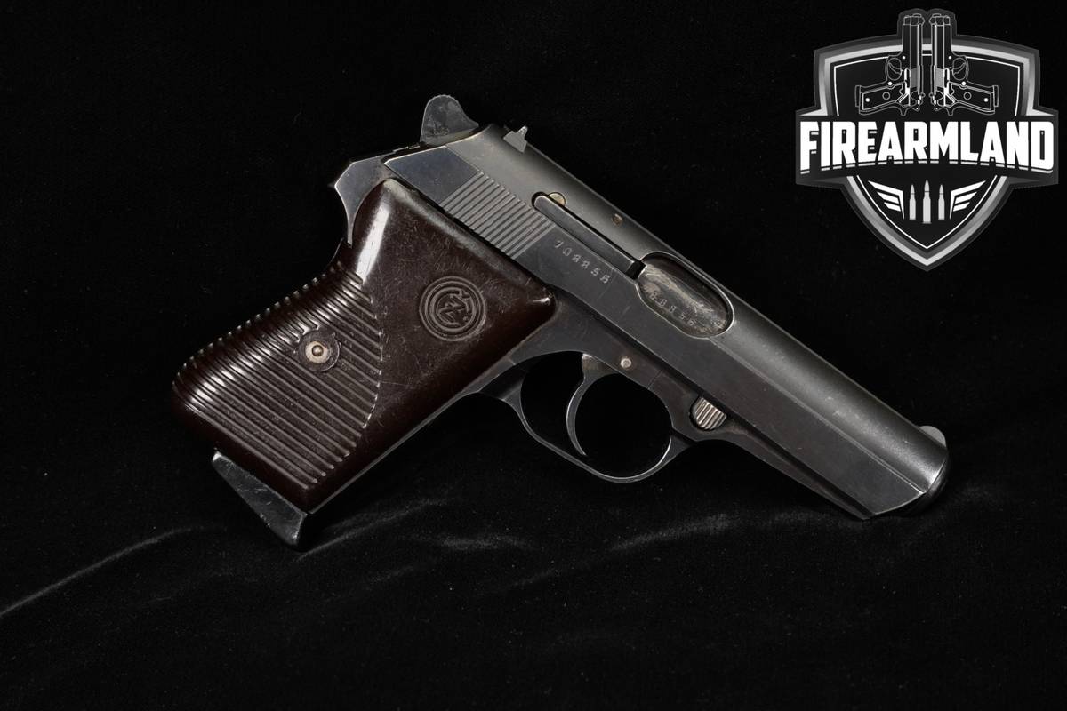 MATCHING SERIALS CZ Vz 50 Strakonice 32 ACP 3.8" Blued DA/SA VZ50