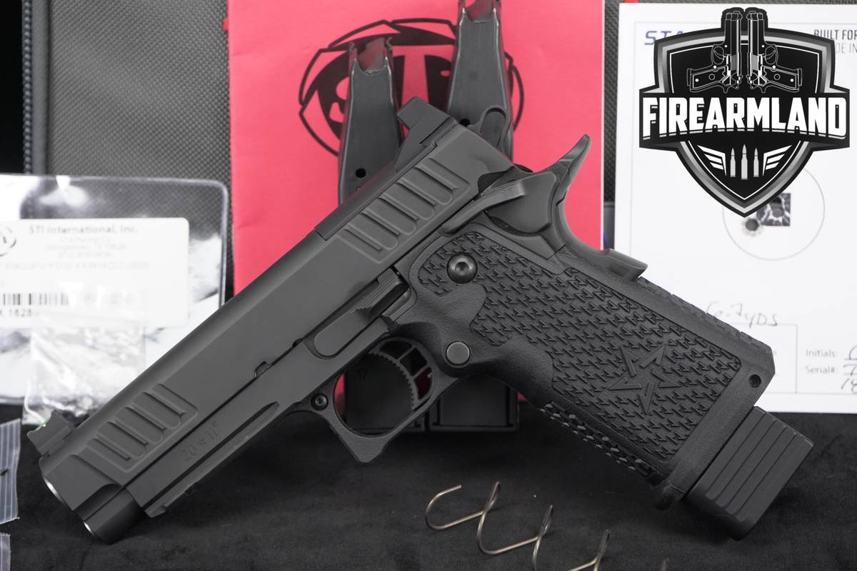 Staccato P 9mm Optics-Ready 1911 2011 STI +3 MAGS & ORIG CASE