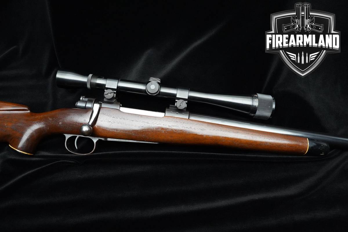1939 C&R Mauser 98 Sporterized 6mm Rem 25" Heavy Bull Bbl Rifle Germany K98