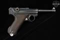 1918 DWM P.08 Army; Weimar 1920 Property Marked 9mm Luger Blued in Good Condition Image 3
