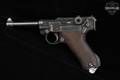 1918 DWM P.08 Army; Weimar 1920 Property Marked 9mm Luger Blued in Good Condition Image 4