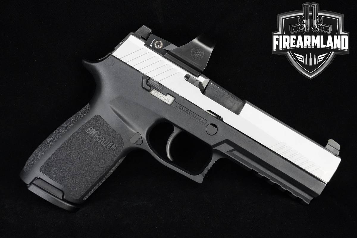 Sig Sauer P320 9mm Two-Tone Sig-Sauer P320 P-320 +2 MAGS, CASE & ROMEO1 PRO