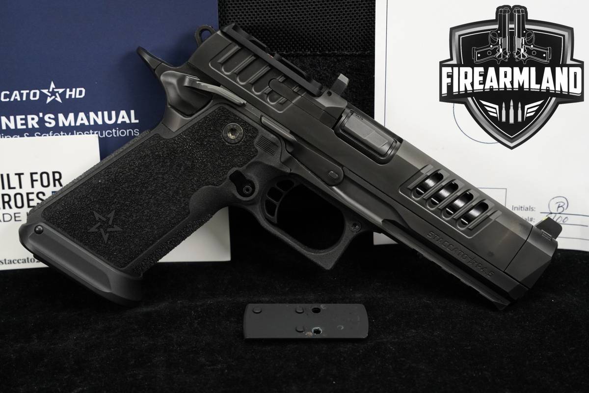 MINT Staccato HD P4.5 9mm P 4.5" STI 1911 2011 +ORIG CASE