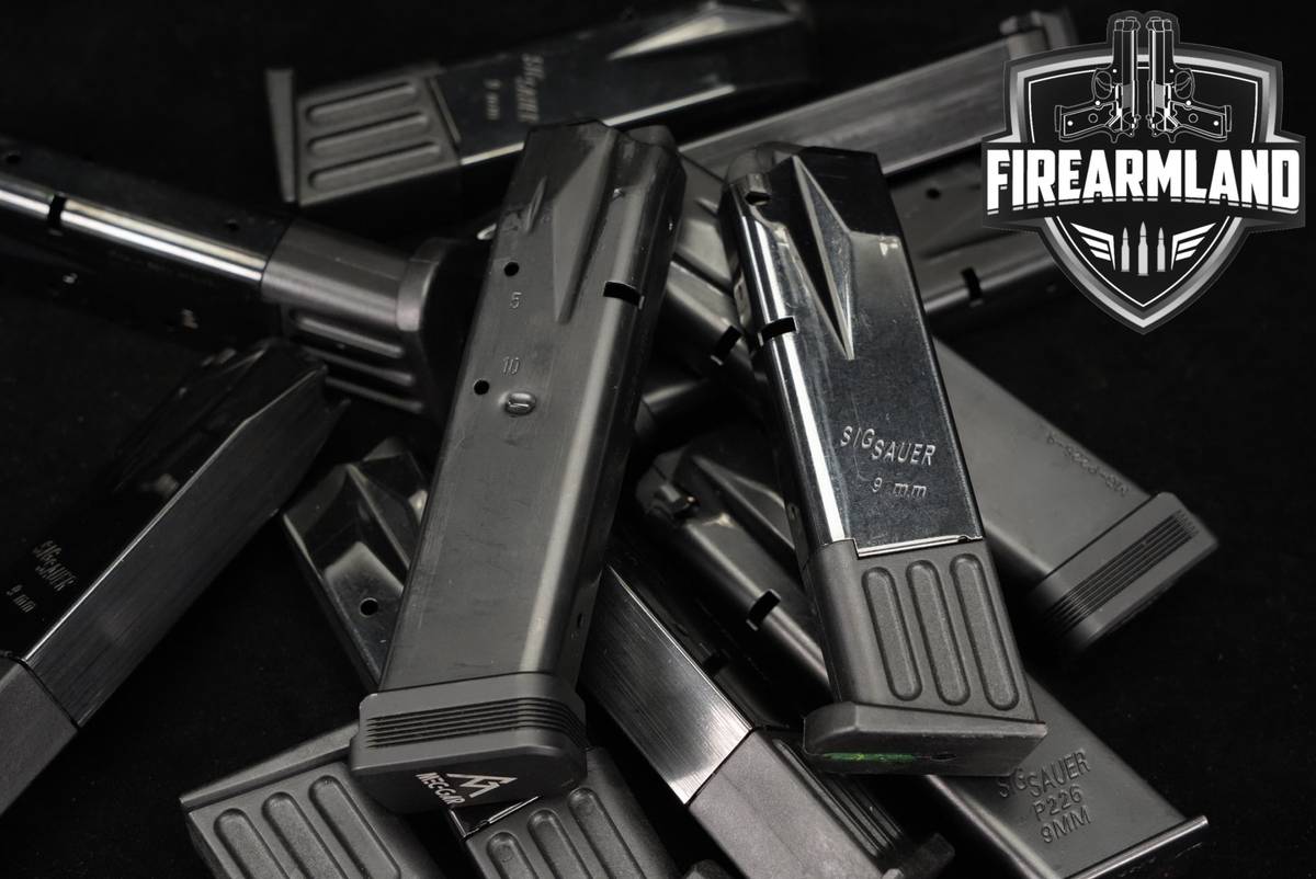 TWELVE (12) Sig Sauer P226 10-Round Compliant Magazines 9mm P-226 Mags