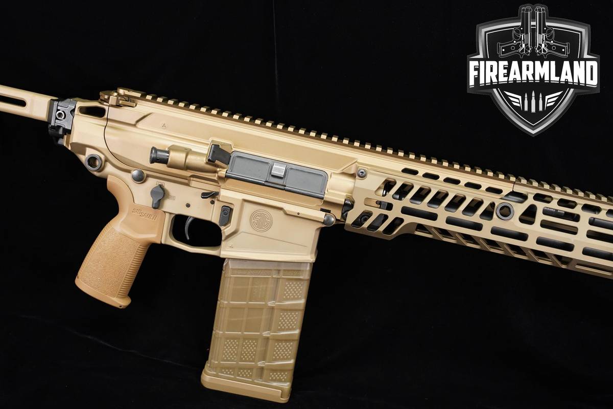 Sig Sauer MCX-SPEAR 7.62 NATO 13" Coyote XM7 Suppressor-Ready +3 MAGS