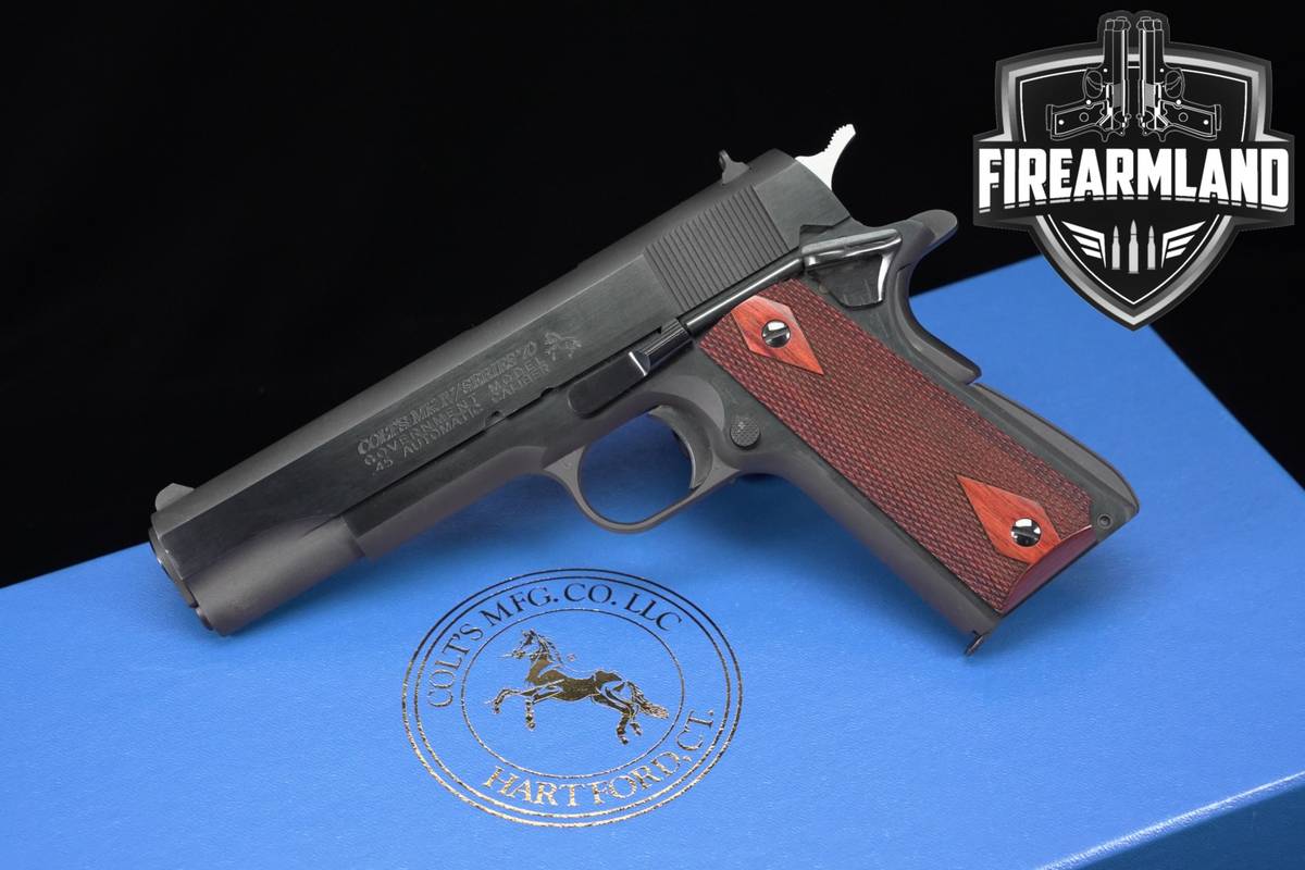 Colt Government Model MK IV Series-70 45-ACP 1911 5" Blued