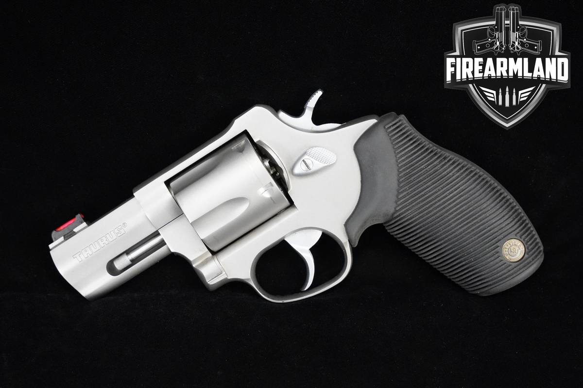 SNUB-NOSE Taurus Model 44-Magnum 2.5" Matte Silver Taurus 44 DA/SA