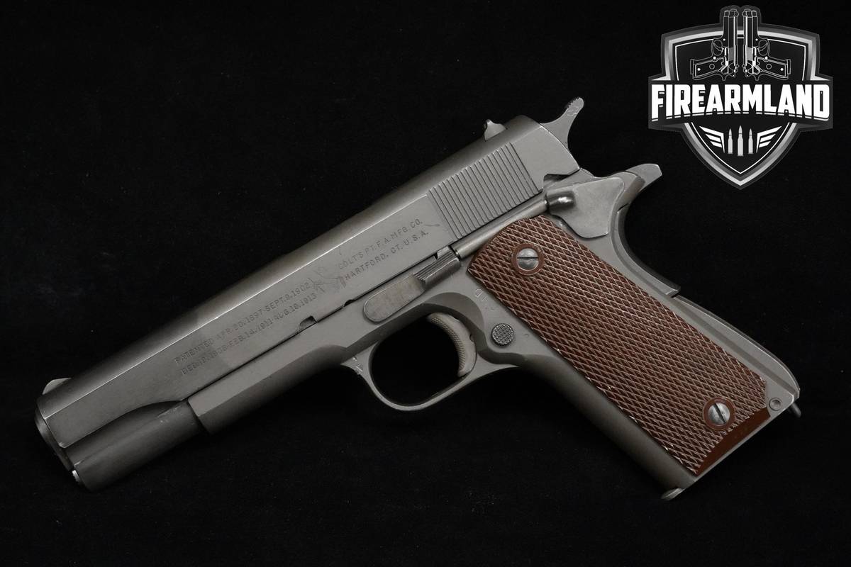 WW2 1945 Colt M1911A1 45-ACP 1911-A1 5" Colt-M1911A1 1911A1 M1911-A1 USGI