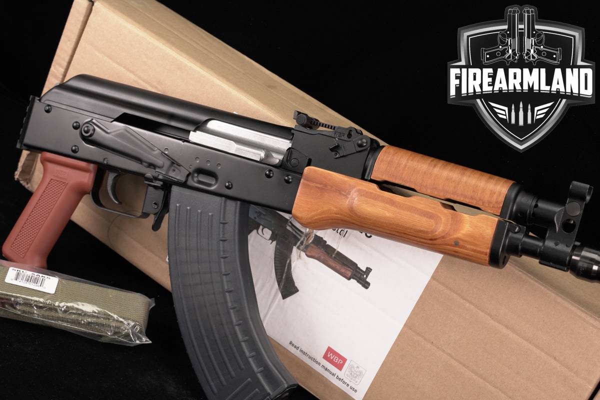 WBP Poland Mini Jack SR762C 7.62x39 AKM AK47 AK-47 10" Black & Wood +BOX