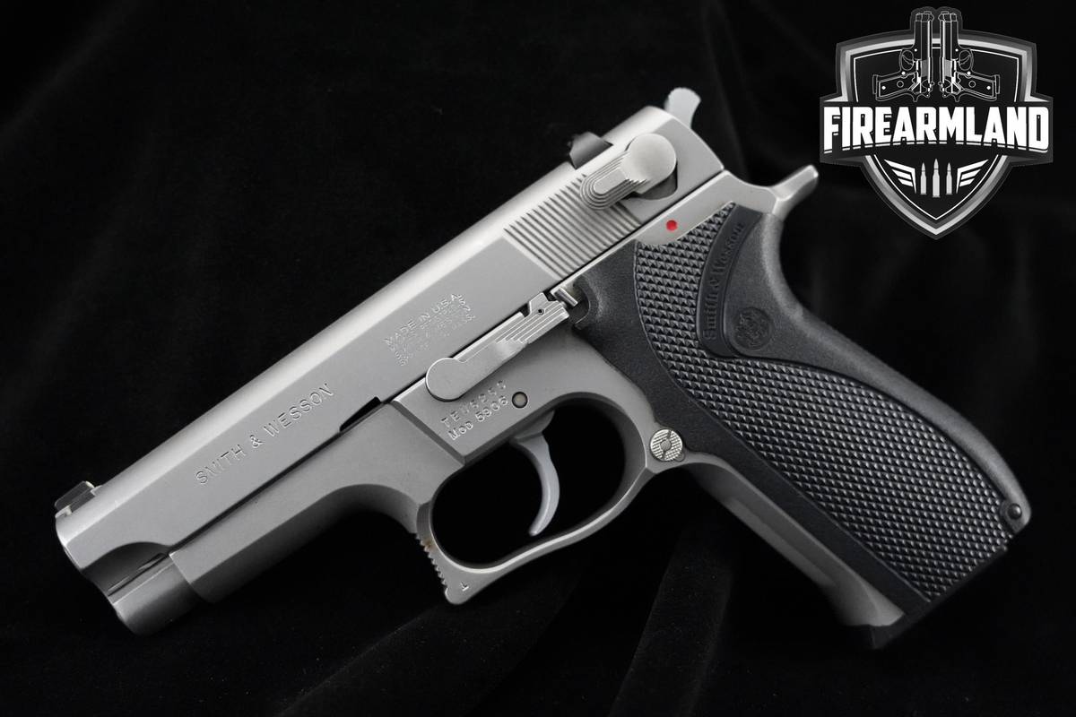 Smith & Wesson (S&W) Model 5906 9mm 4" Matte Stainless S&W 5906 DA/SA