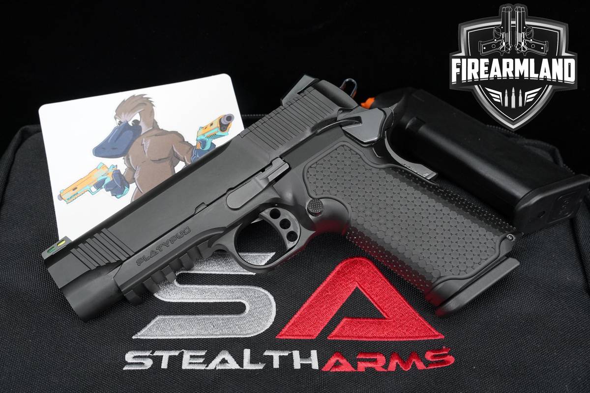 Stealth Arms Platypus 17 9mm 1911 5" 2011 P17 Pistol +2 MAGS & ORIG CASE